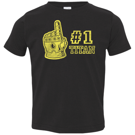 T-Shirts Black / 2T Number One Titan Toddler Premium T-Shirt