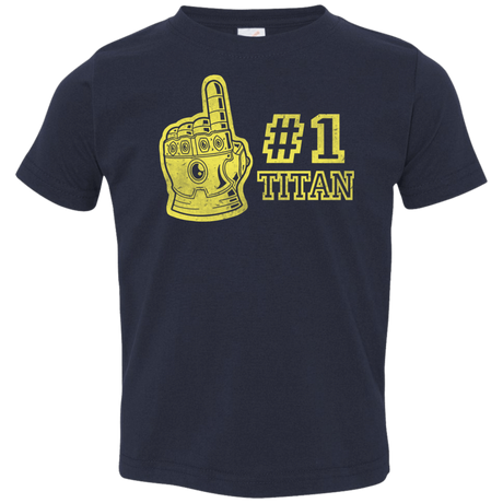 T-Shirts Navy / 2T Number One Titan Toddler Premium T-Shirt