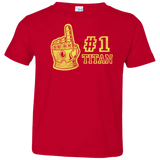 T-Shirts Red / 2T Number One Titan Toddler Premium T-Shirt