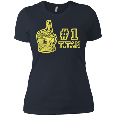 T-Shirts Indigo / X-Small Number One Titan Women's Premium T-Shirt