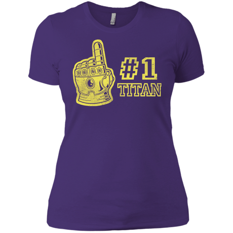 T-Shirts Purple Rush/ / X-Small Number One Titan Women's Premium T-Shirt