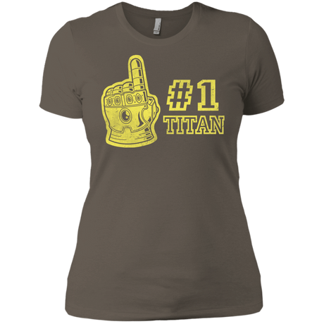 T-Shirts Warm Grey / X-Small Number One Titan Women's Premium T-Shirt