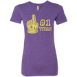 T-Shirts Purple Rush / S Number One Titan Women's Triblend T-Shirt