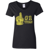 T-Shirts Black / S Number One Titan Women's V-Neck T-Shirt