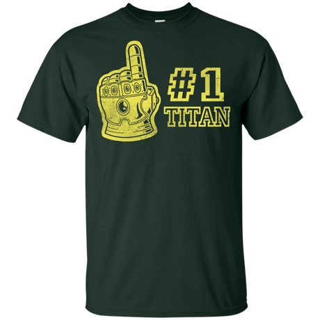 T-Shirts Forest / YXS Number One Titan Youth T-Shirt