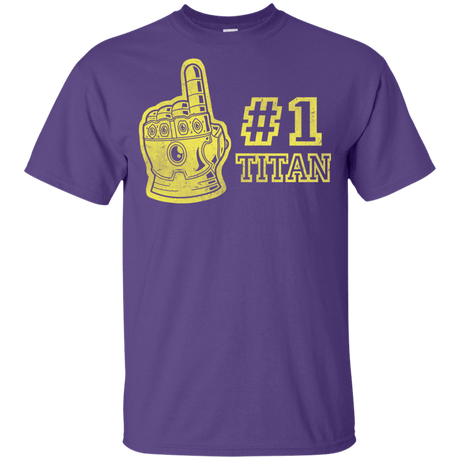 T-Shirts Purple / YXS Number One Titan Youth T-Shirt