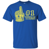 T-Shirts Royal / YXS Number One Titan Youth T-Shirt