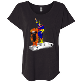 T-Shirts Vintage Black / X-Small Number One Triblend Dolman Sleeve