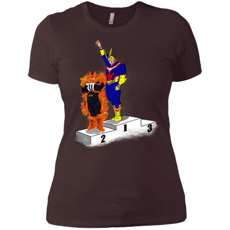 T-Shirts Dark Chocolate / X-Small Number One Women's Premium T-Shirt