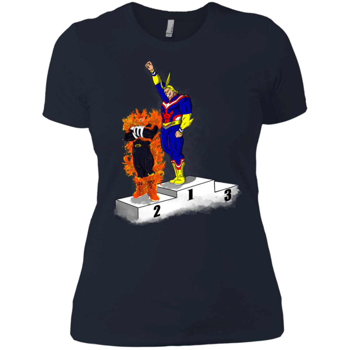 T-Shirts Midnight Navy / X-Small Number One Women's Premium T-Shirt