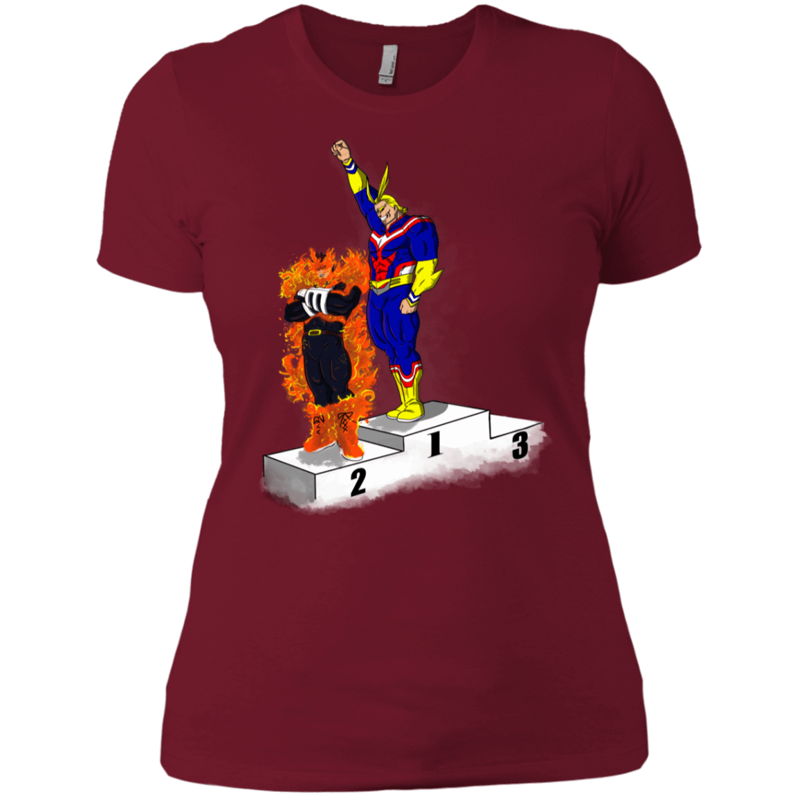 T-Shirts Scarlet / S Number One Women's Premium T-Shirt