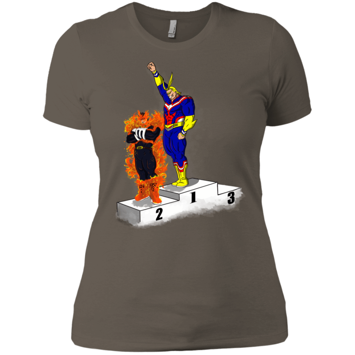 T-Shirts Warm Grey / X-Small Number One Women's Premium T-Shirt