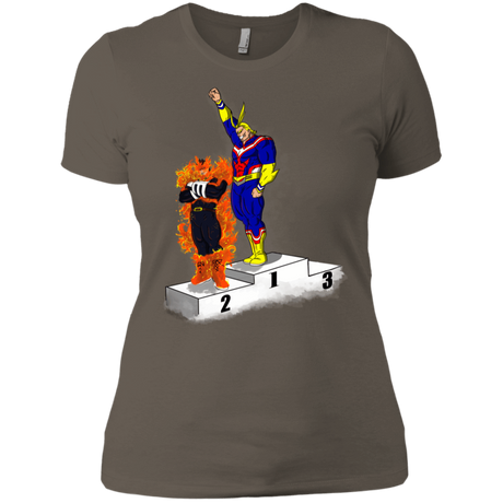 T-Shirts Warm Grey / X-Small Number One Women's Premium T-Shirt