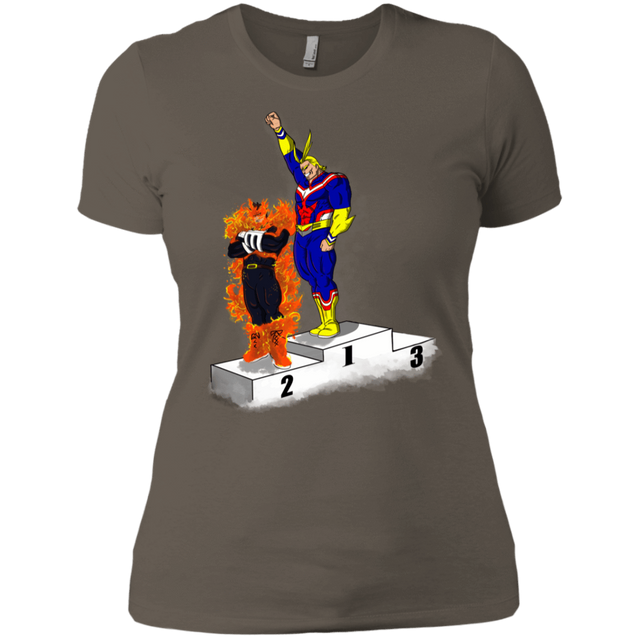 T-Shirts Warm Grey / X-Small Number One Women's Premium T-Shirt