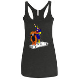 T-Shirts Vintage Black / X-Small Number One Women's Triblend Racerback Tank
