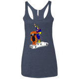 T-Shirts Vintage Navy / X-Small Number One Women's Triblend Racerback Tank