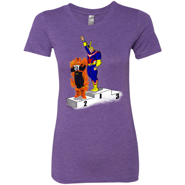 T-Shirts Purple Rush / S Number One Women's Triblend T-Shirt