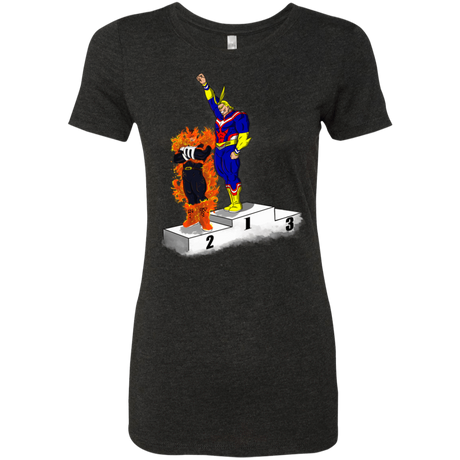 T-Shirts Vintage Black / S Number One Women's Triblend T-Shirt