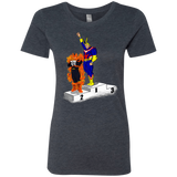 T-Shirts Vintage Navy / S Number One Women's Triblend T-Shirt
