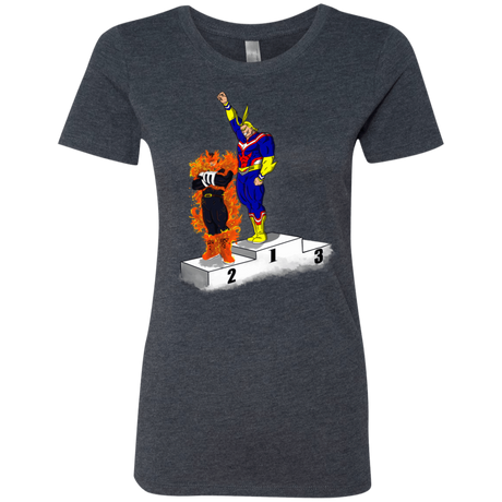 T-Shirts Vintage Navy / S Number One Women's Triblend T-Shirt