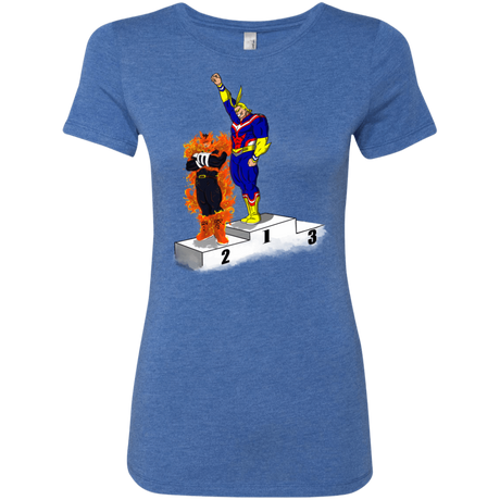 T-Shirts Vintage Royal / S Number One Women's Triblend T-Shirt