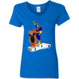T-Shirts Royal / S Number One Women's V-Neck T-Shirt
