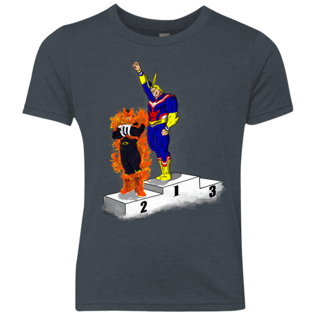 T-Shirts Vintage Navy / YXS Number One Youth Triblend T-Shirt