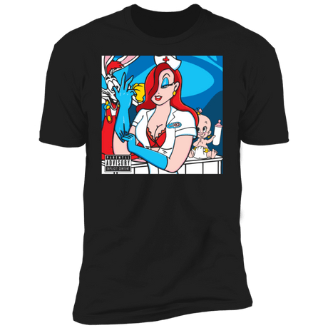 T-Shirts Black / X-Small Nurse Rabbit Men's Premium T-Shirt