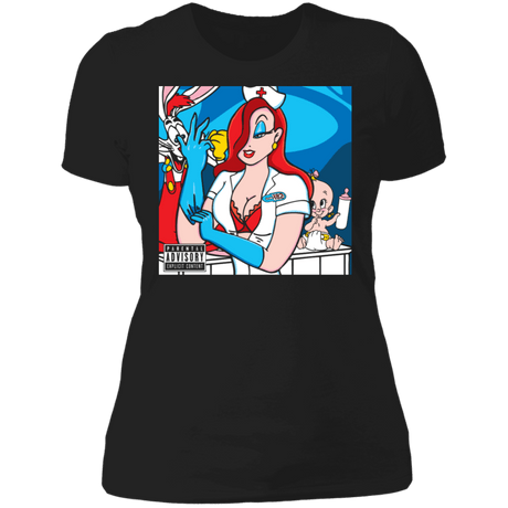 T-Shirts Black / X-Small Nurse Rabbit Women's Premium T-Shirt