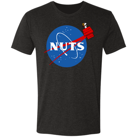 T-Shirts Vintage Black / S Nuts NASA Men's Triblend T-Shirt