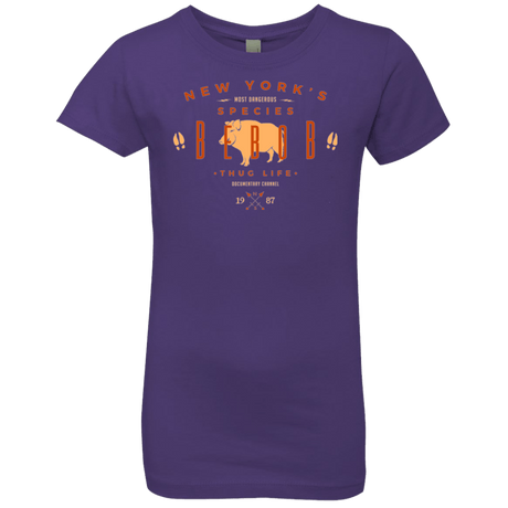 T-Shirts Purple Rush / YXS NY SPECIES - BEBOB Girls Premium T-Shirt