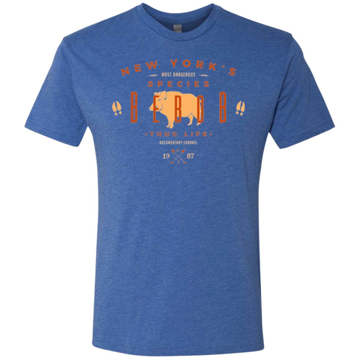 T-Shirts Vintage Royal / Small NY SPECIES - BEBOB Men's Triblend T-Shirt