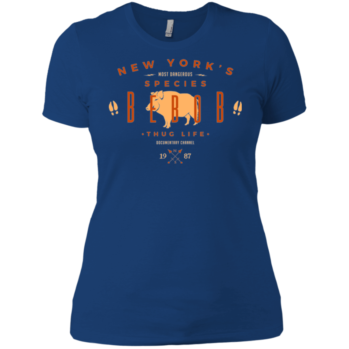 T-Shirts Royal / X-Small NY SPECIES - BEBOB Women's Premium T-Shirt