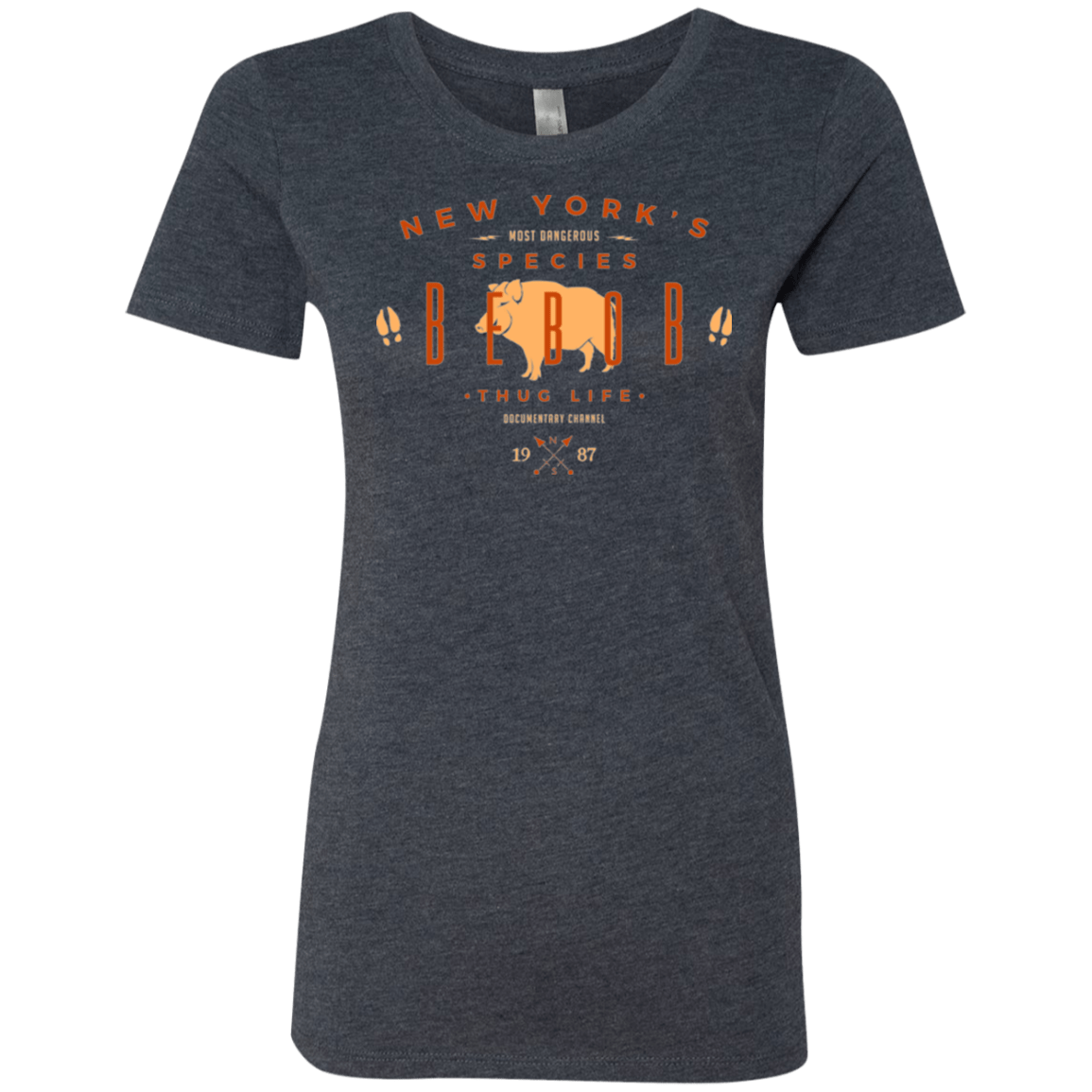 T-Shirts Vintage Navy / Small NY SPECIES - BEBOB Women's Triblend T-Shirt