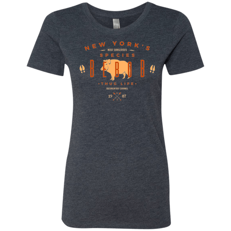 T-Shirts Vintage Navy / Small NY SPECIES - BEBOB Women's Triblend T-Shirt