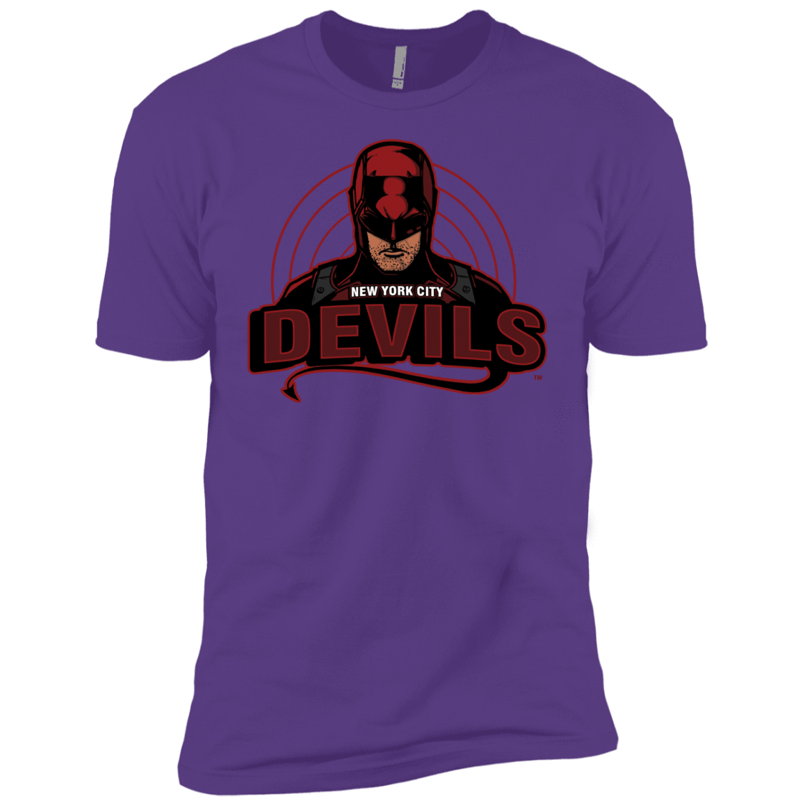 T-Shirts Purple Rush / YXS NYC Devils Boys Premium T-Shirt