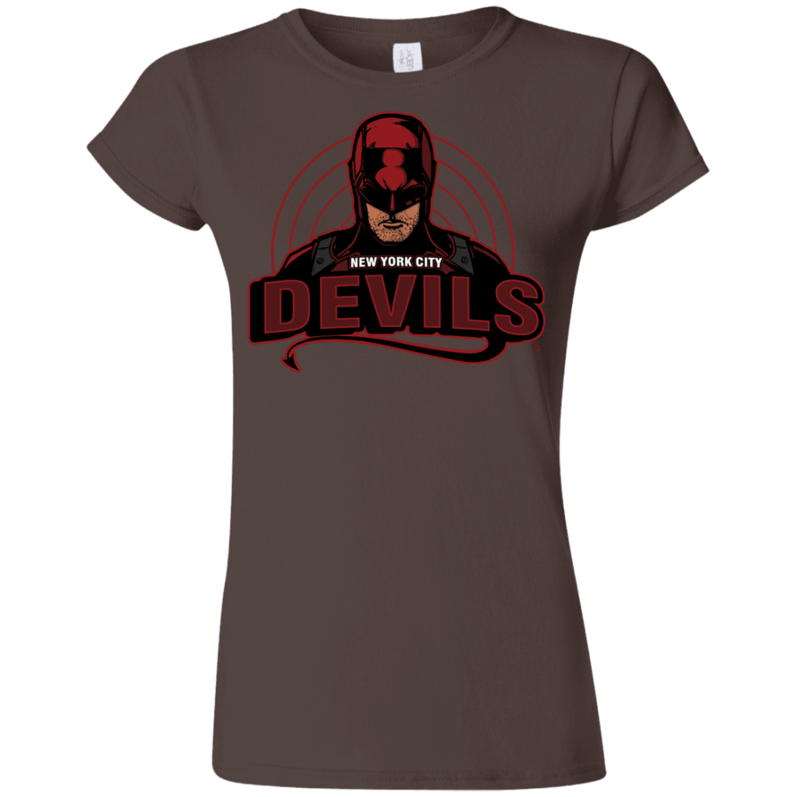 T-Shirts Dark Chocolate / S NYC Devils Junior Slimmer-Fit T-Shirt