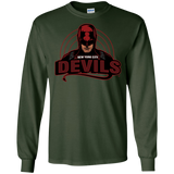 T-Shirts Forest Green / S NYC Devils Men's Long Sleeve T-Shirt