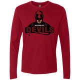 T-Shirts Cardinal / S NYC Devils Men's Premium Long Sleeve