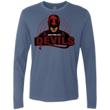 T-Shirts Indigo / S NYC Devils Men's Premium Long Sleeve