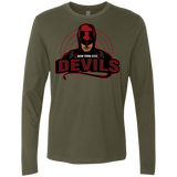 T-Shirts Military Green / S NYC Devils Men's Premium Long Sleeve