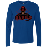 T-Shirts Royal / S NYC Devils Men's Premium Long Sleeve