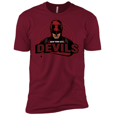 T-Shirts Cardinal / X-Small NYC Devils Men's Premium T-Shirt