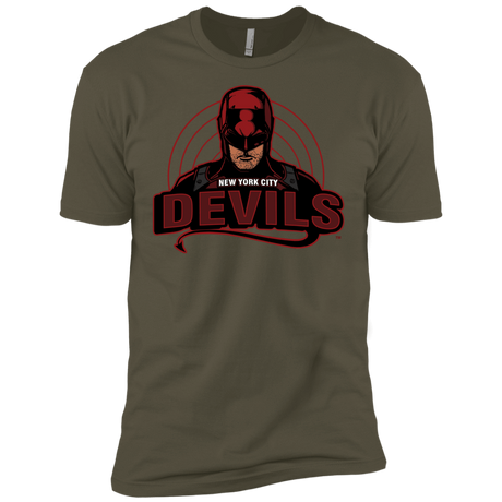 T-Shirts Military Green / X-Small NYC Devils Men's Premium T-Shirt