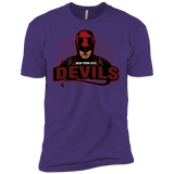 T-Shirts Purple Rush/ / X-Small NYC Devils Men's Premium T-Shirt