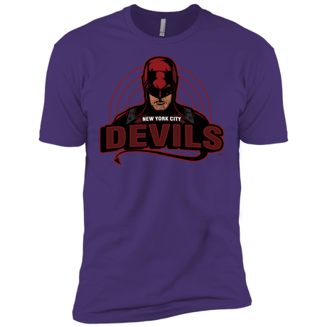 T-Shirts Purple Rush/ / X-Small NYC Devils Men's Premium T-Shirt