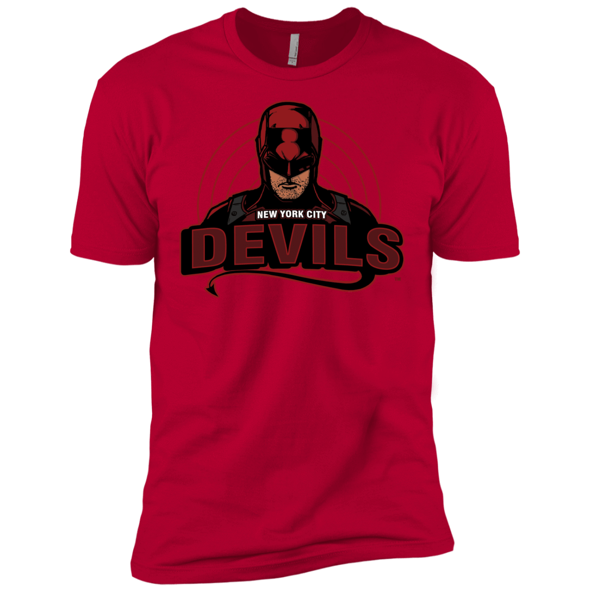 T-Shirts Red / X-Small NYC Devils Men's Premium T-Shirt