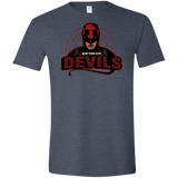 T-Shirts Heather Navy / S NYC Devils Men's Semi-Fitted Softstyle