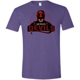T-Shirts Heather Purple / S NYC Devils Men's Semi-Fitted Softstyle