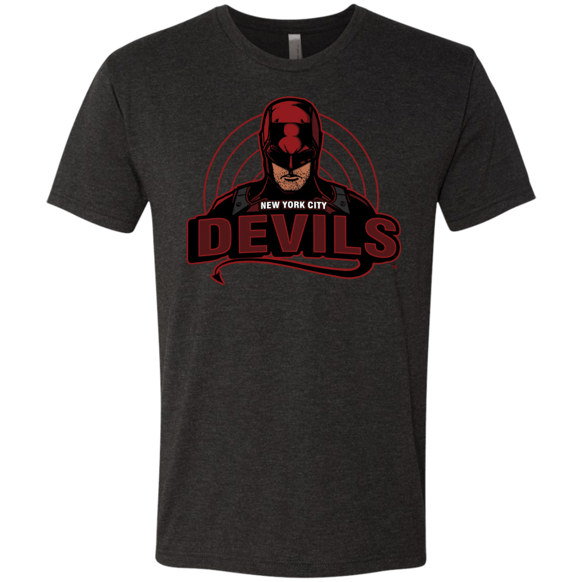 T-Shirts Vintage Black / S NYC Devils Men's Triblend T-Shirt